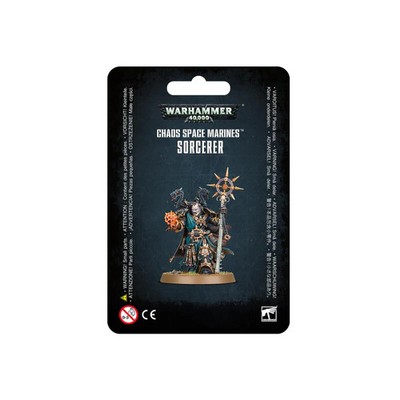 Warhammer 40K Chaos Space Marines Sorcerer   Chaos Character Model
