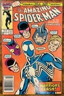 THE AMAZING SPIDER-MAN 281 NEWSSTAND VARIANT MIKE HARRIS COVER MARVEL 1986
