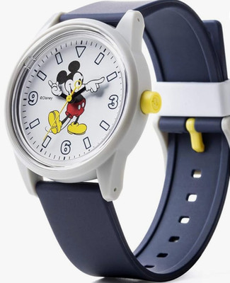 Citizen Q&Q SmileSolar Disney Mickey Uhr 10BAR Blau Urethan Herren RP20-809