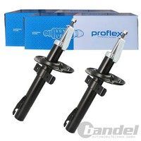 2X Proflex Gas-StoßDÄMpfer Vorne Passend FüR Renault Grand ScÉNic