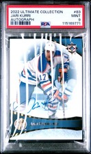 2022-23 Upper Deck Ultimate Collection #83 Jari Kurri Legends Auto HOF PSA 9