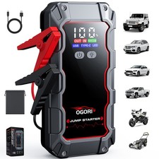 10000A Car Jump Starter Battery Booster 29800mAh Power Bank Pack Fast Charger