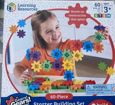 Learning Resources Zahnräder Starterset - 60 Stück. Komplettsatz