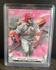 2023 Topps Inception - Nolan Gorman #91 Rookie Card Numbered 3/99 (RC)
