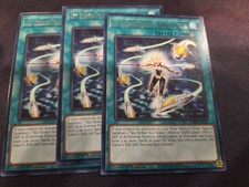 Yugioh! 3x Sky Striker Mecha - Hornet Drones JUSH-EN053 Rare 1st Ed NM In Hand