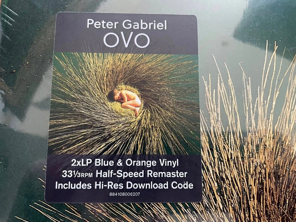 Peter Gabriel OVO Half-Speed Remaster Coloured Double Vinyl LP RSD 2025 Sealed - Image 2 of 4