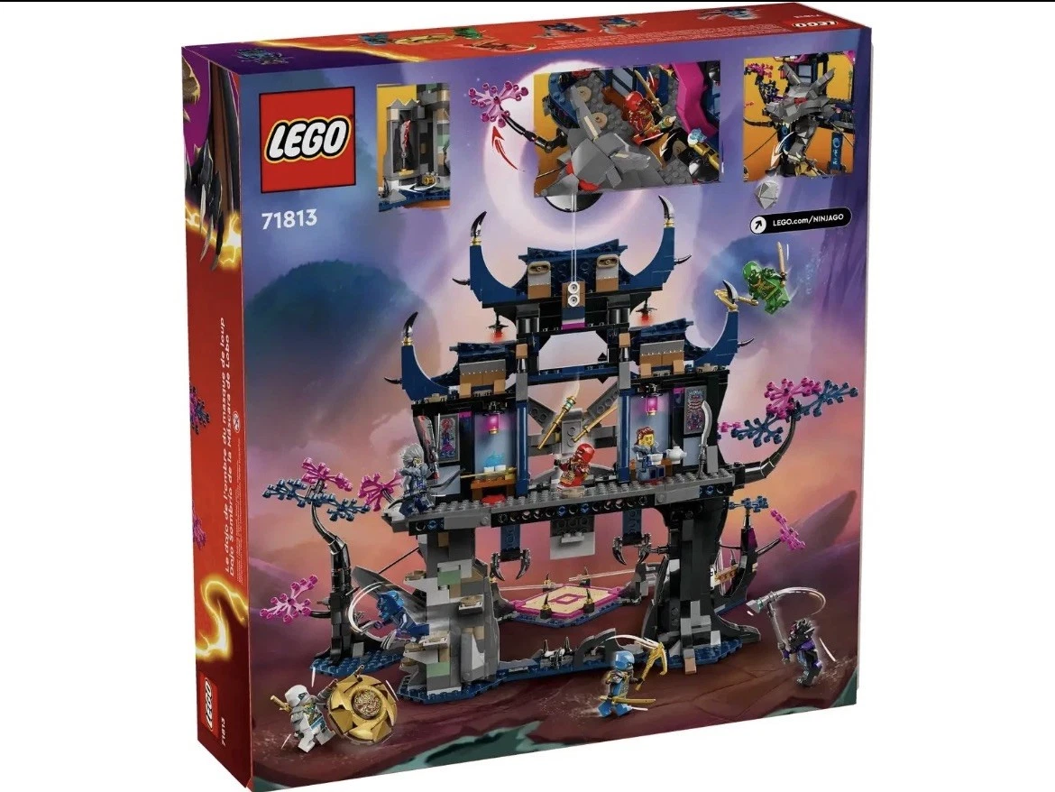 LEGO NINJAGO 71813 Wolf Mask Shadow Dojo Set NEW FACTORY SEALED COLLECTORS