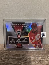 2007-08 UD Uper Deck The Cup Chirography  Joe Mullen #/50  Auto HOF
