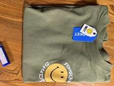 Market Smiley Arc Tee Ecru Size L