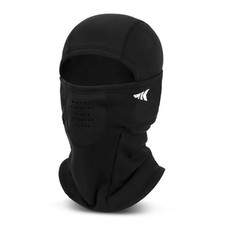 Winter Mountain Mist Balaclava Face Mask for Men  Women-Ideal One Size Black