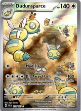 Dudunsparce 229/193 Illustration Rare Paldea Evolved Pokemon Near Mint on eBay