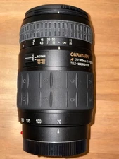 Quantaray 70-300mm Lens for Minolta AF Tele-Macro(1:2)