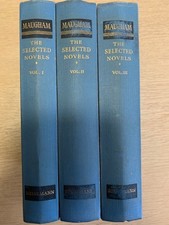 The Selected Novels of W Somerset Maugham. Full 3 vol set. Heinemann 1953, 1st.