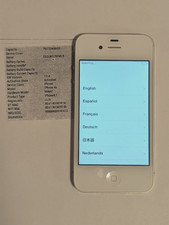 Apple iPhone 4s - 8 GB - White Verizon - TESTED