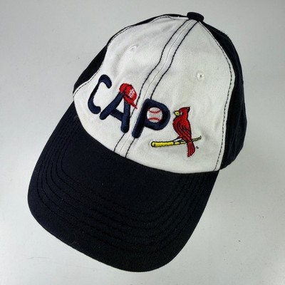 MELONWEAR Hut Jungen-Marine Weiß Verstellbare Baumwolle Baseball Kappe st Louis