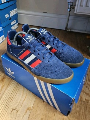 ADIDAS INDOOR SUPER GRÖSSE 9 MARINEBLAU/ROT/WEISS SELTEN 2017 BY9769 ORIGINALS