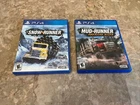 SnowRunner (PlayStation 4 PS4) CIB , Mud Runner US VERSION Lot