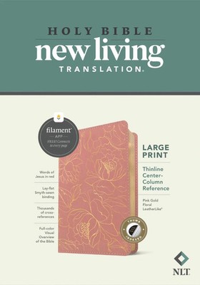 NLT Großdruck Thinline Mittelspalte Referenzbibel