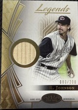 2023 Topps Tier One #T1LR-RJO Randy Johnson Tier One Legends Relics # 112/200