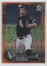 2016 Bowman Chrome Prospects Orange Shimmer Refractor 4/25 Carson Fulmer 0kz8