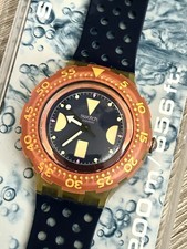 Vintage Swatch Scuba SDK 100 - Deep Blue nuovo + mai indossato + scatola