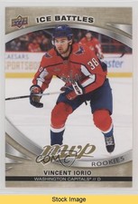 2023-24 Upper Deck MVP Rookies Gold Ice Battles Vincent Iorio #241 READ 1d0j