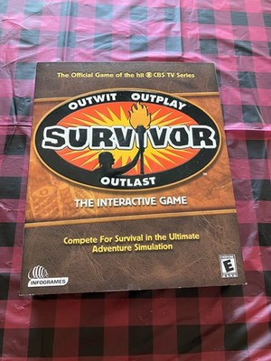 Survivor: The Interactive Game (PC, 2001) BIG BOX