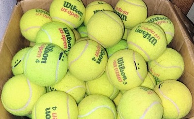 75 gebr. TENNISBÄLLE.  Günstiger ? Schauen Sie bitte andere Artikel bei mir an!