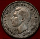 1946 Australia One Shilling Silver Foreign Coin