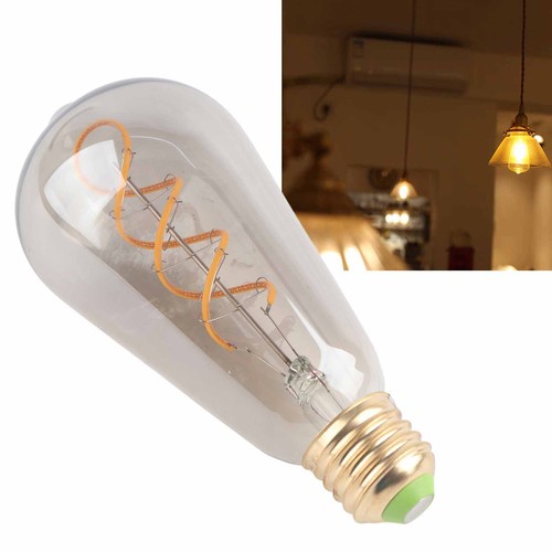 ST64 Light Bulb Vintage Dimmable 360lm Warm Light LED Filament Bulb For Home - Picture 9 of 23