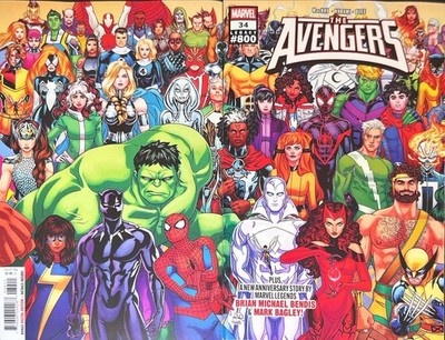 AVENGERS #34 LEGACY #800 (2026 MARVEL) NM-  BENDIS IS BACK!  COVER CHOICES.