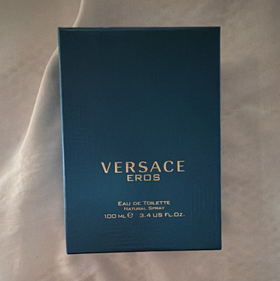 Versace Eros Eau de Toilette Natural Spray 3.4 fl oz / 100 mL Regular Size