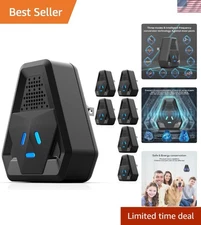 Eco-Friendly Indoor Ultrasonic Bug Repeller - Pack of 6 for Complete Protection