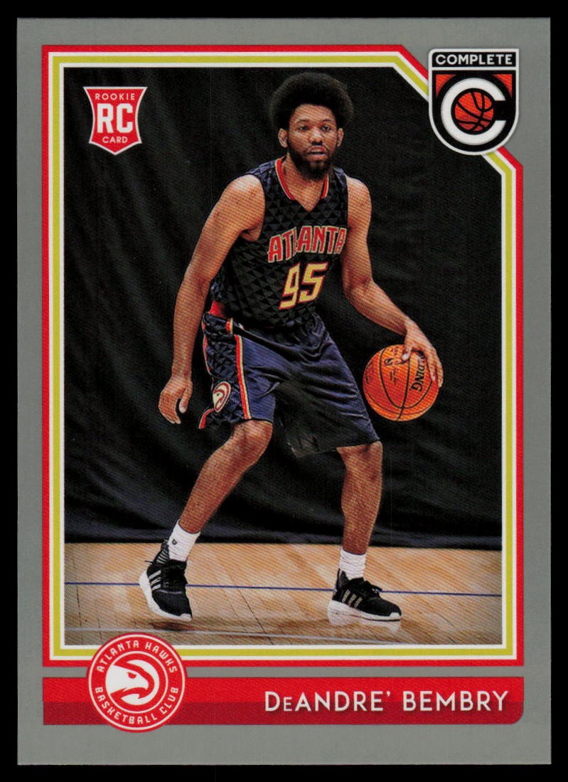 2016-17 Panini Complete #94 DeAndre' Bembry Silver RC Atlanta Hawks