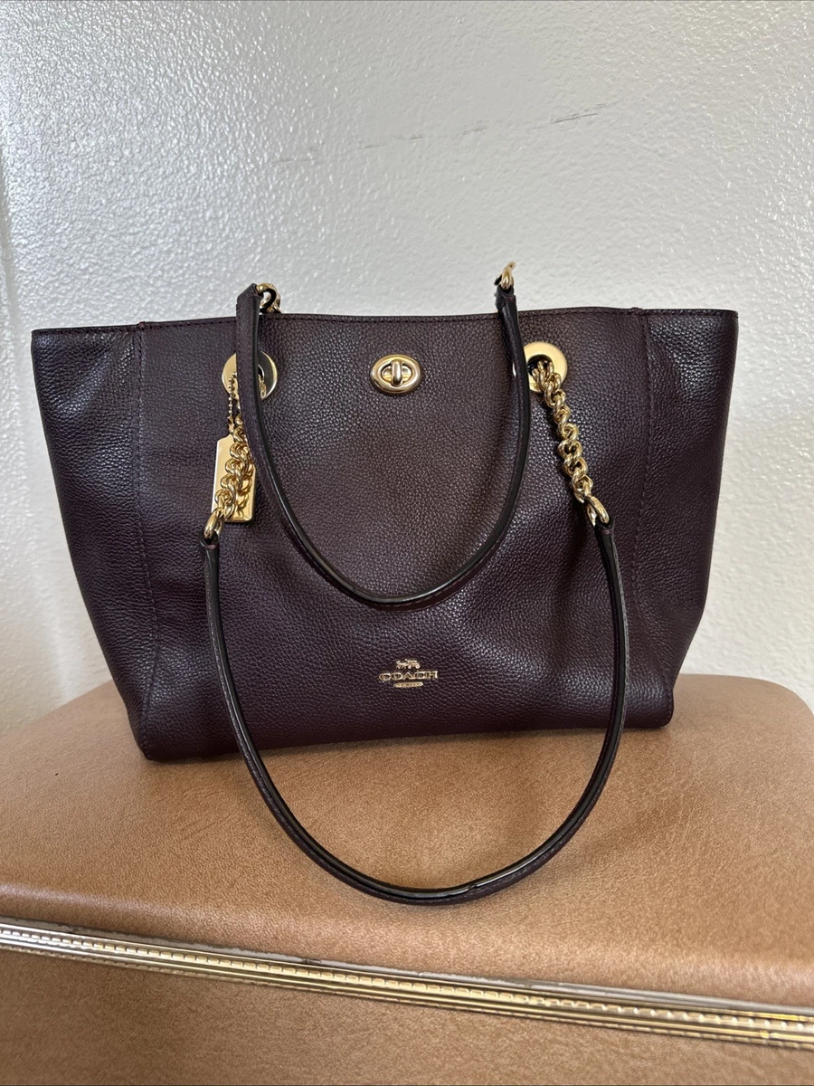Coach Turn Lock Tote Bags & Handbags for Women for sale | eBay
