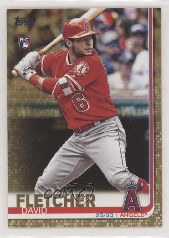 2019 Topps Gold 1594/2019 David Fletcher #520 Rookie RC 0jq8
