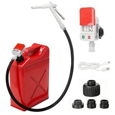Fuel Transfer Pump for Gasoline Diesel Oil Kerosene Manual Hand Trigger Hose Inc