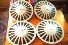 Oe Vintage Set Of 4 13 Inch Wheelcovers 89-94 Subaru Many Models 60514 Oe Vintage Set Of 4 13 Inch Wheelcovers 89-94 Subaru Many Models 60514