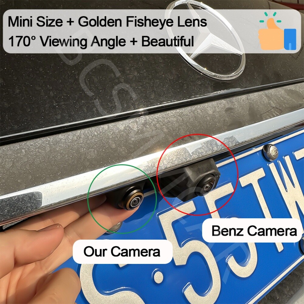 170 Degree HD Car Rear View Reverse Backup Parking Camera CVBS Cam Waterproof