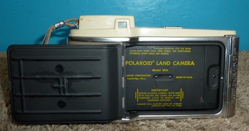 Polaroid Model 80A Land Camera Good Cosmetic Condition - Picture 6 of 7