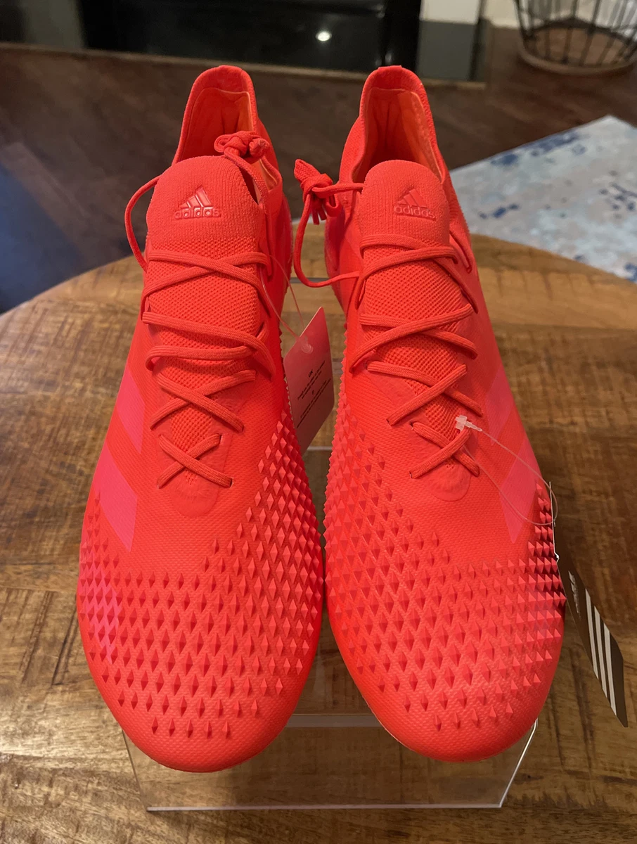 Adidas Predator Mutator 20.1 FG Crimson Red Soccer Cleats Men's Size 12.5 FV3550 Adidas Predator Mutator 20.1 FG Crimson Red Soccer Cleats Men's Size 12.5 FV3550