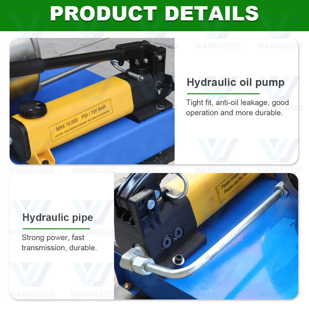 6-25mm Manual Hose Crimper High Pressure Hydraulic Crimping Machine ...