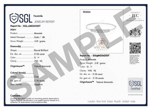 5.15Ct Si / H Multi Form Diamant Hochzeit Armband Damen Geschenk 18k Weiß Massiv - 第 7/11 張圖片