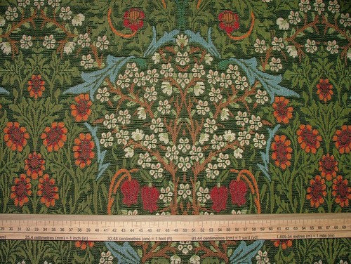 William Morris Blackthorne Forest Tapestry Curtain Upholstery Cushion Fabric - Picture 21 of 23