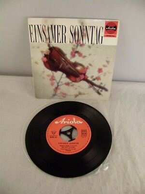Einsamer Sonntag, Hans-Georg Arlt, 7'' Single
