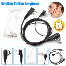 2 Pin Walkie Talkie Earpiece Headset Earphone For BAOFENG/BAOJIE/WEIERWEI Radio