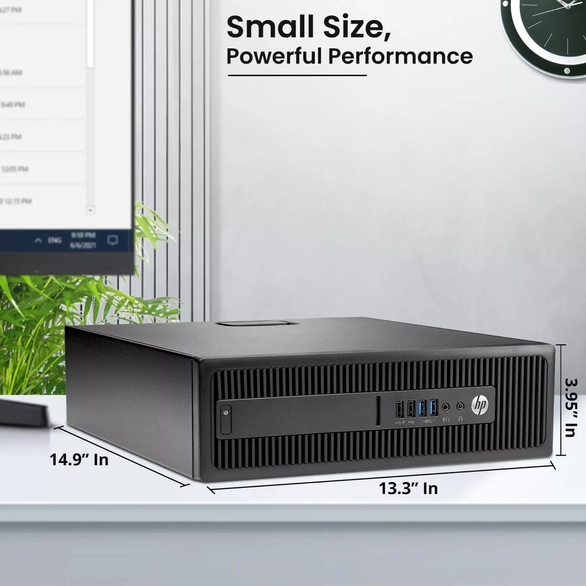 HP Desktop Computer PC i5, up to 64GB RAM 4TB SSD, 24