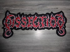 Dissection Black Death Metal Backpatch Backsh...