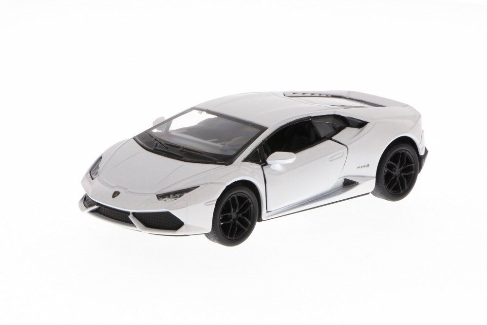 Lamborghini Huracan LP610-4, White - Kinsmart 5382D - 1/36