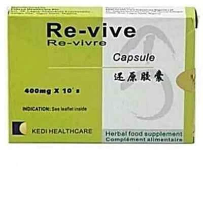 KEDI HEALTHCARE REVIVE Herbal Capsules For Greater Sexual Wellness (Men)